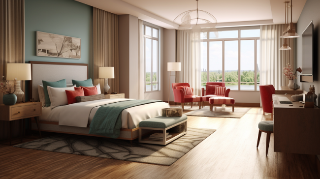 apartament w hotelu