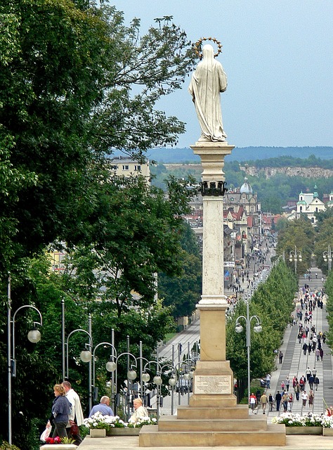 Widok na częstochowskie Aleje