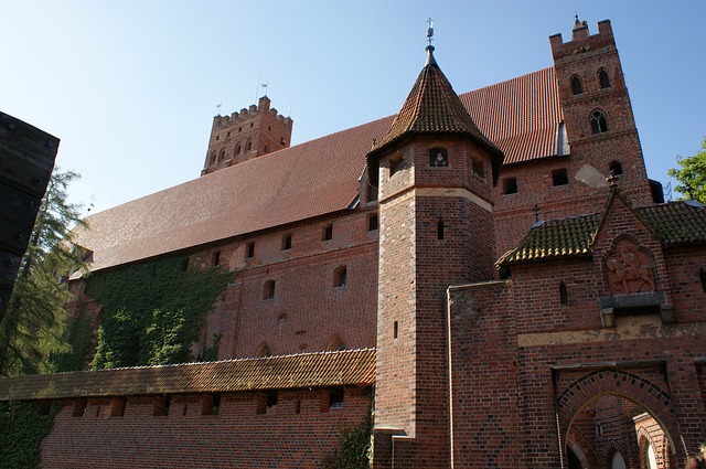 zamek krzyżacki w Malborku