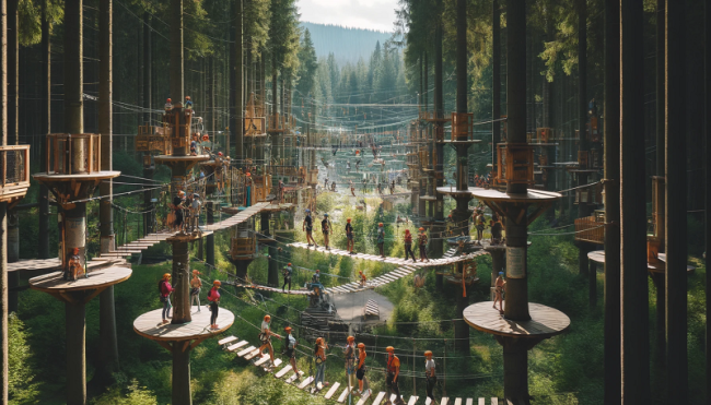park linowy