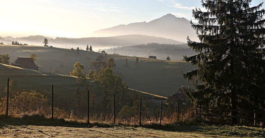 widok na Tatry