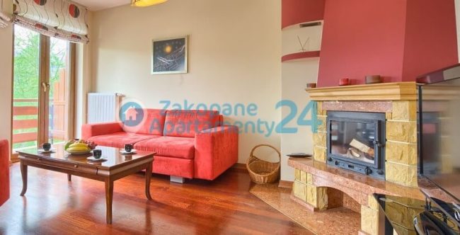 Apartament znajdujący się nieopodal Krupówek