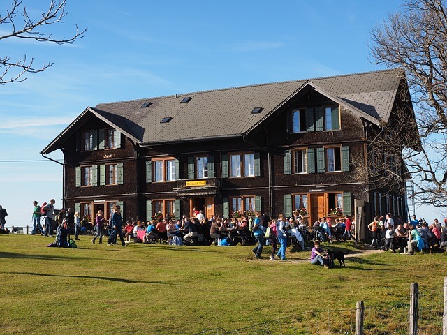 Zachwycający hotel w górach